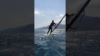 Windsurfer does the Flick Flack 🤩🤪