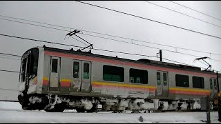 E129系A23+A8編成　信越本線下り普通435M