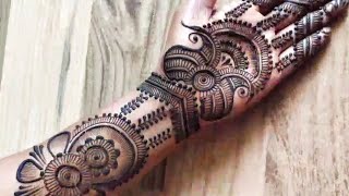 New front hand mehndi design | easy arabic mehndi design | mehndi ka design | kone design | Mehndi