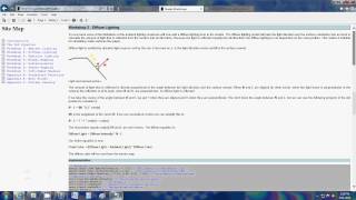 XNA 4.0 Tutorial 2 - Diffuse Light (HLSL)