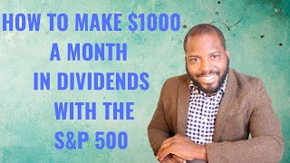 How To Get $1000 of Dividends a Month with the S&P 500 Index (VOO VS SWPPX)