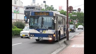 大分バス 12675 U-HT2MLAA(11大分県庁正門前→古国府循環→大分駅前)