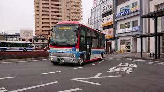 西条駅で見かけた芸陽バス