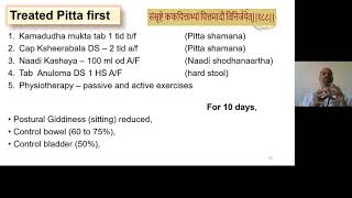 traumatic cervical myelopathy, Sarvanga roga, sarvanga vata, ayurveda medicine