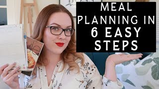 Meal Planning for Beginners | 6 Easy Steps | Hints and Tips