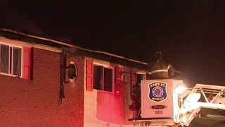 Romulus apartment building catches fire twice in 2 days