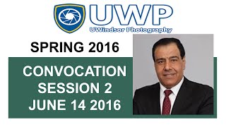 Dr. Izzeldin Mohammed Abuelaish at UWindsor Convocation Spring 2016