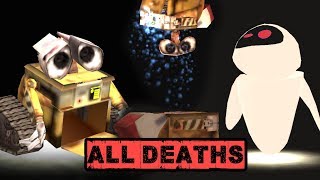 Wall-E All Deaths & Fails | Game Over (PSP, PS2, PC)