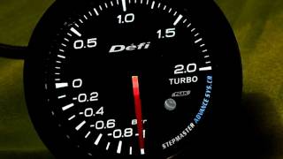 Defi Advance CR. Boost Gauge - Meter. White BackLight.