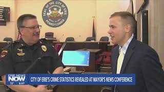 City of Erie's Crime Statistics Revealed at Mayor's New Conference