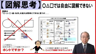 【図解思考】〇△□では自由に図解できない