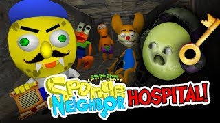 Spongebob Neighbor: HOSPITAL ESCAPE!!!!