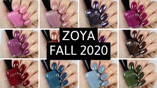 Zoya Luscious Fall 2020 Swatches and Review | Elizabeth Anne