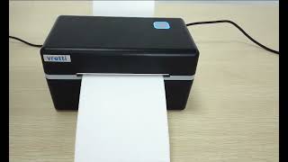 2023 vretti D462B label printer install driver and print on Windows.