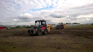 Dumper Truck Racing at Diggerland, 13 06 2014