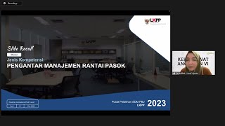 Pengantar Manajemen Rantai Pasok (SCM)