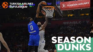 Brandon Davies | Season Dunks | 2021-22 Turkish Airlines EuroLeague
