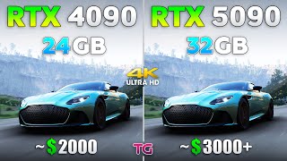 RTX 5090 vs RTX 4090 - Test in 12 Games | 4K