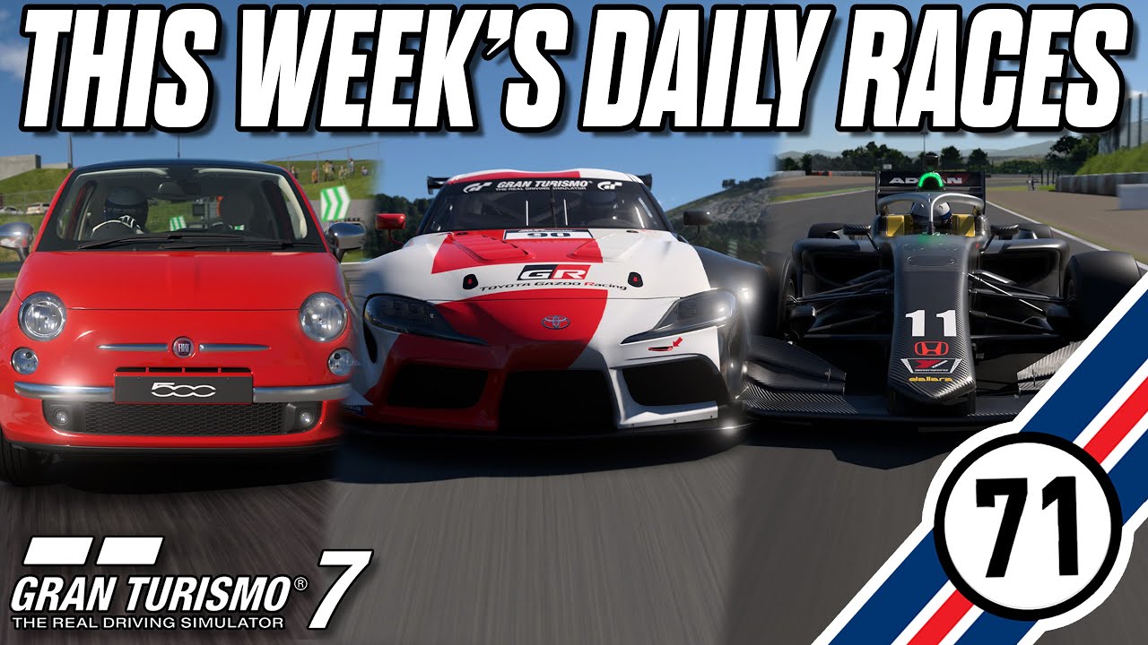 This Week's Daily Races GT7 - New Daily Races In Gran Turismo 7 From ...