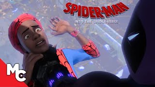Spider-Man: Into The Spider-Verse Clip: Fighting In Aunt May's House Scene | Mov