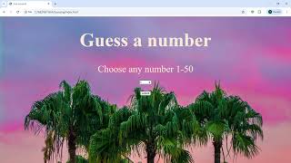 Create an Interactive Number Guessing Game with HTML, CSS & JavaScript