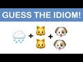 CAN YOU GUESS THE IDIOM BY THE EMOJI? | EMOJI CHALLENGE