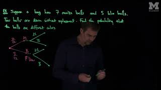 Probability Through Binomial Trees: An Example
