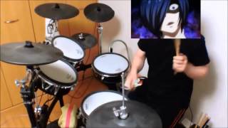 【Tokyo Ghoul】【OP】-Unravel FULL-【drum cover】【叩いてみた】