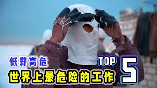 幹一天就得提桶跑路，世界上最危險的工作Top5 | The Most Dangerous Jobs In the world！