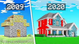 We Visited Our OLD ALPHA Minecraft WORLDS! (downgraded)