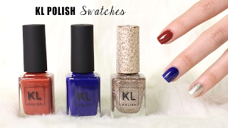 KL Polish LIVE SWATCHES - Pale Skin || Lucykiins