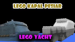 Cara Membuat Lego Kapal Pesiar | How To Make Lego  Cruise Ship | OYYAN TV