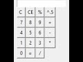 Calculator project with python tkinter