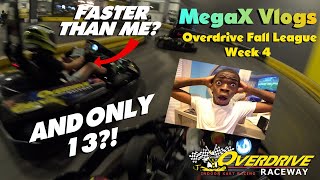 Fighting for my Life! - MegaX Vlogs - Overdrive Raceway Fall League - Week 4