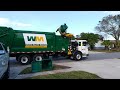 Silly Trash Truck throwing Garbage bins around!