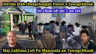 Davida thih danah Pastor a Țawngchhuak | Pu Manzuala Leh Maj.Zahluna an Țawngchhuak bawk