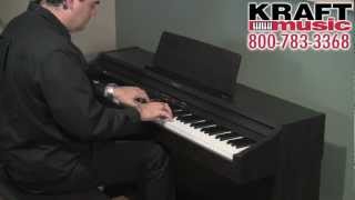 Kraft Music - Roland RP-301 Digital Piano Demo with Rick DePiro