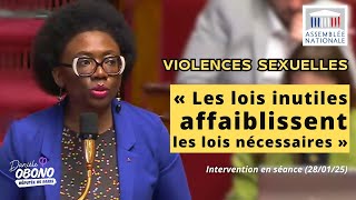 🏛️VIOLENCES SEXUELLES I « Les lois inutiles affaiblissent les lois nécessaires »