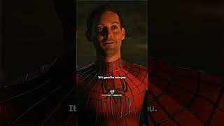 Spiderman No Way Home - Peter Parker Meets Dr Otto 🌟| 4K Status |#Shorts #tobeymaguire #peterparker