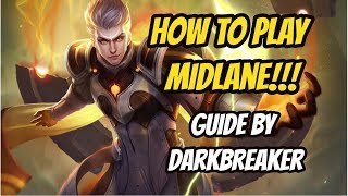 HOW TO PLAY MID LANE | GUIDE by Darkbreaker | Tulen Gameplay #2  | Arena of Valor/ AoV