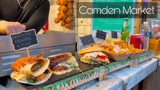 Tourist Favourite Street Food In Camden Market || London Food Market 🇬🇧