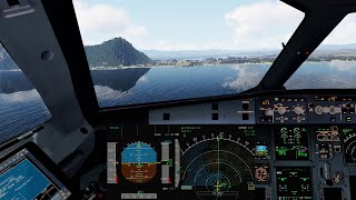 My first land at Gibraltar | P3D FSLabs A319