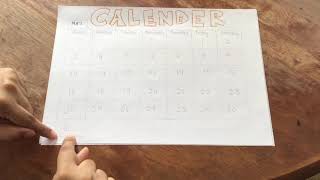 3rd & 4th Grade Math - 12/05/20: Calendar