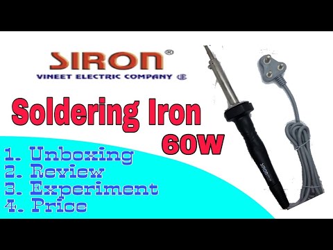 New Soldering Iron Experiment For Beginners - YouTube