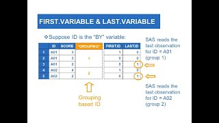 BY-Group Processing (part-1) | FIRST.VARIABLE | LAST.VARIABLE