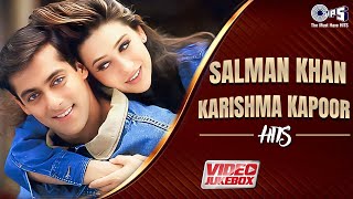Salman Khan Karishma Kapoor Songs |  Jukebox | 90s Hits Hindi Songs | Romantic L
