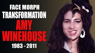 Amy Winehouse - Transformation (Face Morph Evolution 1983 - 2011)