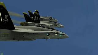 - DCS - Loops \u0026 Barrel rolls Trainning (F-18C)