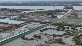 2024.05.17 台61線西濱快速公路南延 曾文溪大橋北岸工程概況 即時直播