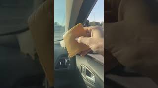 laughable funny viral man throw chese at car until last car trending TikTok